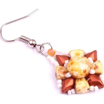 Korálek Náušnice Boreás č. 1086 - stavebnice