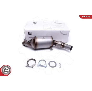 Filtr pevných částic SKV Filtr sazových částic, výfukový systém 62SKV501