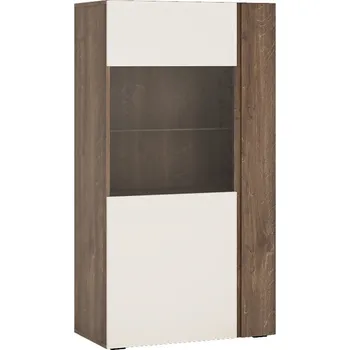 Knihovna Vitrína hildago/bílý lesk VIN TYP 31