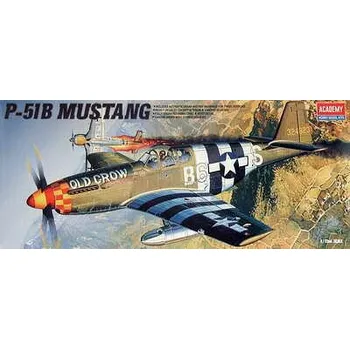 Plastikový model 1:72 Academy 12464 P-51B Mustang - expresní doprava