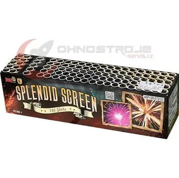 Zábavní pyrotechnika Ohňostroj Splendid Screen 100 ran