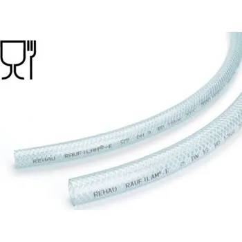 Zahradní hadice REHAU DRINKTEC PVC 13/20 - tlaková hadice pro potravinářské produkty a alkohol do 20%, 10 bar