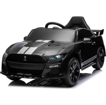 Dětské vozidlo Beneo Elektrické autíčko Ford Shelby Mustang GT 500 Cobra, černé, 2,4 GHz dálkové ovládání, USB Vstup, LED Světla, 2 x 30W motor, ORIGINÁL licence