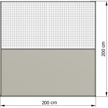 rám kola Hliníkový rám s výplní 02