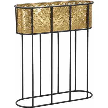 Stojan na květiny Mauro Ferretti Kryt na květináče na stojanu, kovová krajka, výš, 70 cm