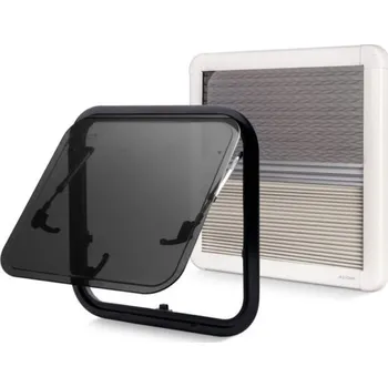 Okno Boční okno Madovan ATLAS Rozměry (ŠxV): 500 x 500 mm, Barva Rolety: Bílá