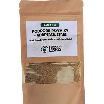 Dokonalá láska LÁSKA B51 PODPORA PSYCHIKY - ADAPTACE, STRES – bylinná směs 100g