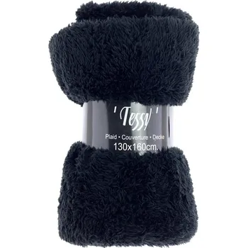 deka Heboučká deka Tessy černá černá