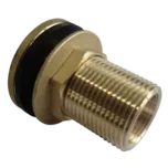 Besta Průchodka k nádrži mosazná 5/4"x1" s plochým těsněním 6420 5/4x1