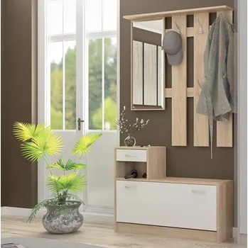 Předsíňová stěna Předsíňová stěna ORION dub sonoma/bílá