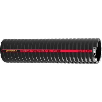 Zahradní hadice Merlett VACUPRESS OIL SPL 63/77 - Tlaková a sací hadice pro ropné produkty, -25°C až +55°C, 12 bar