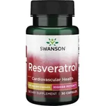 Swanson Resveratrol 250 mg 30 kapslí + Sleva 3 % pro registrované