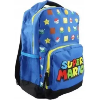 Školní batoh Disney Super Mario FKC54955 backpack modrý 10l