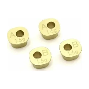 RC náhradní díl Kyosho Brass Rear Hub Carrier Spacer set Inferno MP10 - expresní doprava