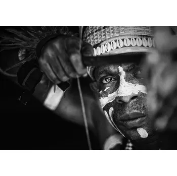 Plakát Plakát, Obraz - asmat warrior, Girdan Nasution