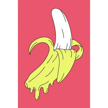 Plakát Plakát, Obraz - Melting Pink Banana, jay stanley