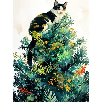 Plakát Plakát, Obraz - Cats life 12, Justyna Jaszke