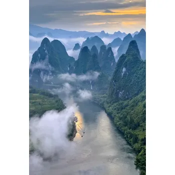 Plakát Plakát, Obraz - Li River, Hua Zhu