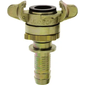 Hadicová spojka Lüdecke Bajonet SSG s pojistným trnem 15 mm