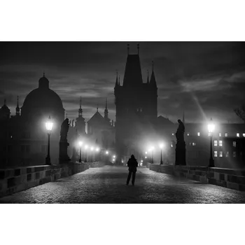 Plakát Plakát, Obraz - Prague in Black & White, Marcel Rebro