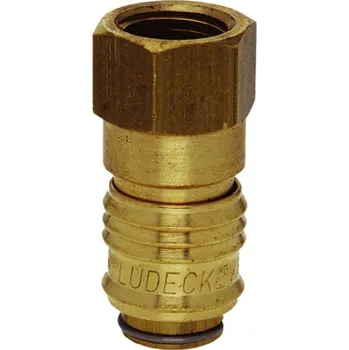 Lüdecke Rychlospojka Mini DN5 ESM-IAB M14x1,5 vnitřní, ventil