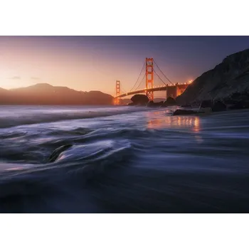 Plakát Plakát, Obraz - Golden beach, Juan Pablo de