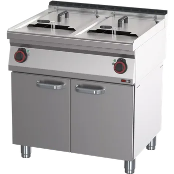 fritéza Fritéza FE 70/80 E elektrická dvojitá 0,8 kW/l, 17+17 l s podestavbou 400 V