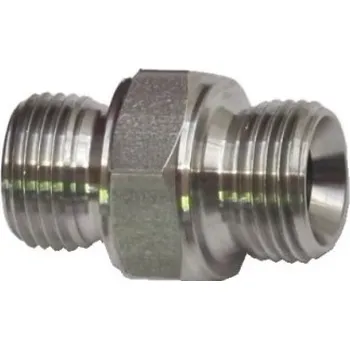 Hydraulický filtr VITILLO Nipl hydraulický G3/8" - G3/8" 60° PN400 nerez 1.4571