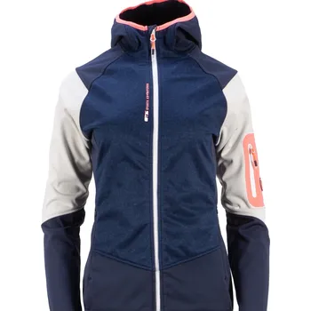 Dámský kabát Dámská softshellová bunda s kapucí GTS 407812L navy Size: 38