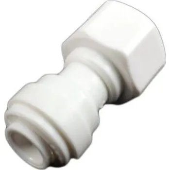 Hadicová spojka Fitinka redukovaná přímá na výdejní kohoutek 7/16" vnitřní závit x 1/4" hadička