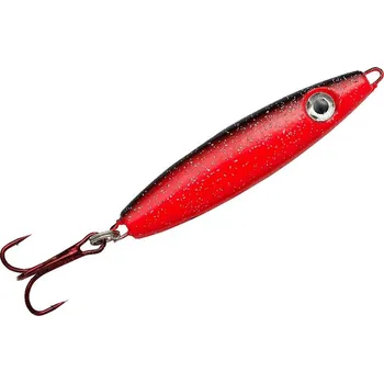 Umělá nástraha Kinetic Pilker Crazy Herring 42g Red/Black Glitter