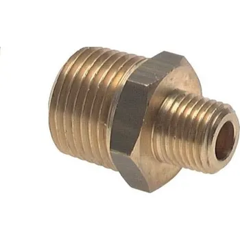 Instalatérský materiál TS Nipl R1/8" - R3/8" mosaz