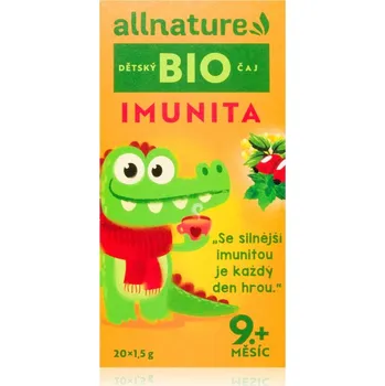 Dětská kaše Allnature Dětský čaj BIO Imunita čaj v BIO kvalitě 20x1,5 g