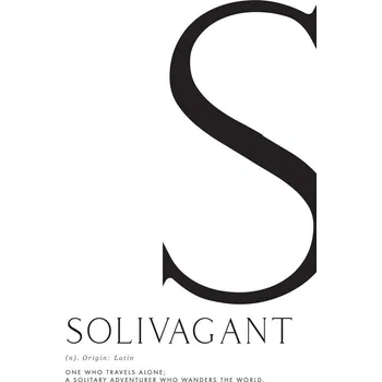Plakát Plakát, Obraz - Solivagant traveller definition, Blursbyai