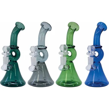 Dýmka Remo 67501 Skleněný bong 18cm MIX