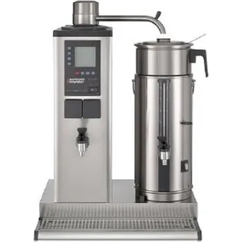 Kávovar Překapávač + vozík + horká voda • B10 HW W L/R košové filtry