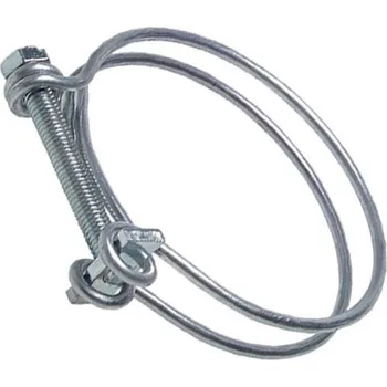 Zahradní hadice TS Spona SSDS 94-100 nerez 1.4301 - pro odsávací spirálové hadice s jedním šroubem