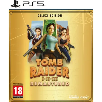 Hra pro PlayStation 5 Tomb Raider I-III Remastered Deluxe Edition PS5