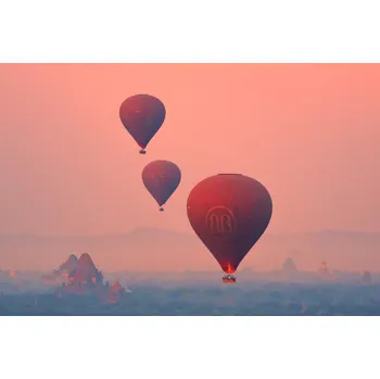 Plakát Plakát, Obraz - Earth by balloon, TIANQI