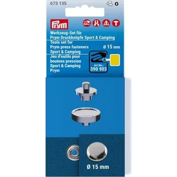 Přípravek pro nýtování druků SPORT & CAMPING (ø 15 mm) pro nástroje Vario - PRYM