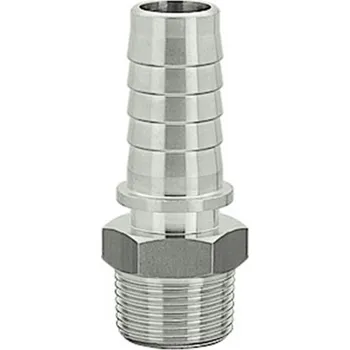 Fitinka Lüdecke Nipl pára, nerez 1"x25 mm