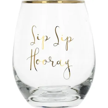 Sklenice Sklenička Ava & I čirá 9x9x12