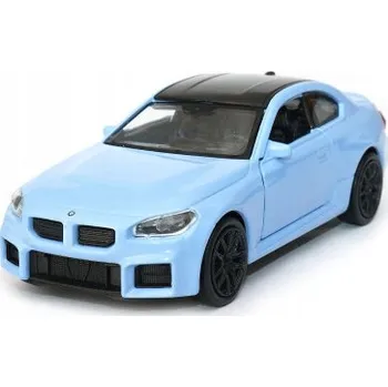 autíčko Welly BMW M2 G87 (light blue) 1:34
