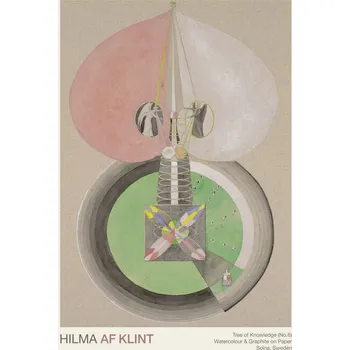Plakát Plakát, Obraz - Tree of Knowledge Series (No.6 out of 8) - Hilma af Klint