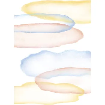 Plakát Plakát, Obraz - Yellow fish, Martina Pavlova