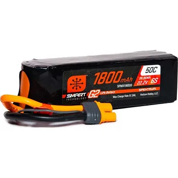 RC náhradní díl Spektrum Smart G2 LiPo 22.2V 1800mAh 50C IC3 - expresní doprava