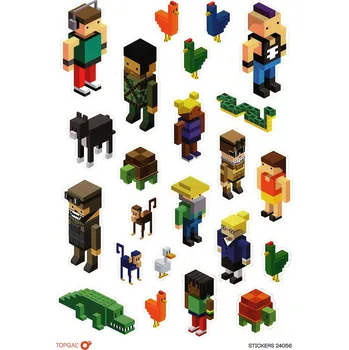 samolepka Samolepky PixelArt Topgal STICKERS 24056