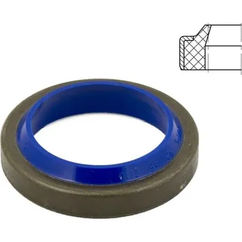 DICHTOMATIK Stírací kroužek AM44 15x25x5/8 AU95/KOV DIN