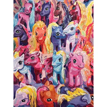 Plakát Plakát, Obraz - Ponies, Key and Sea