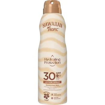 Přípravek na opalování Hawaiian Tropic Hydrating Protection Lotion Spray SPF30 177 ml